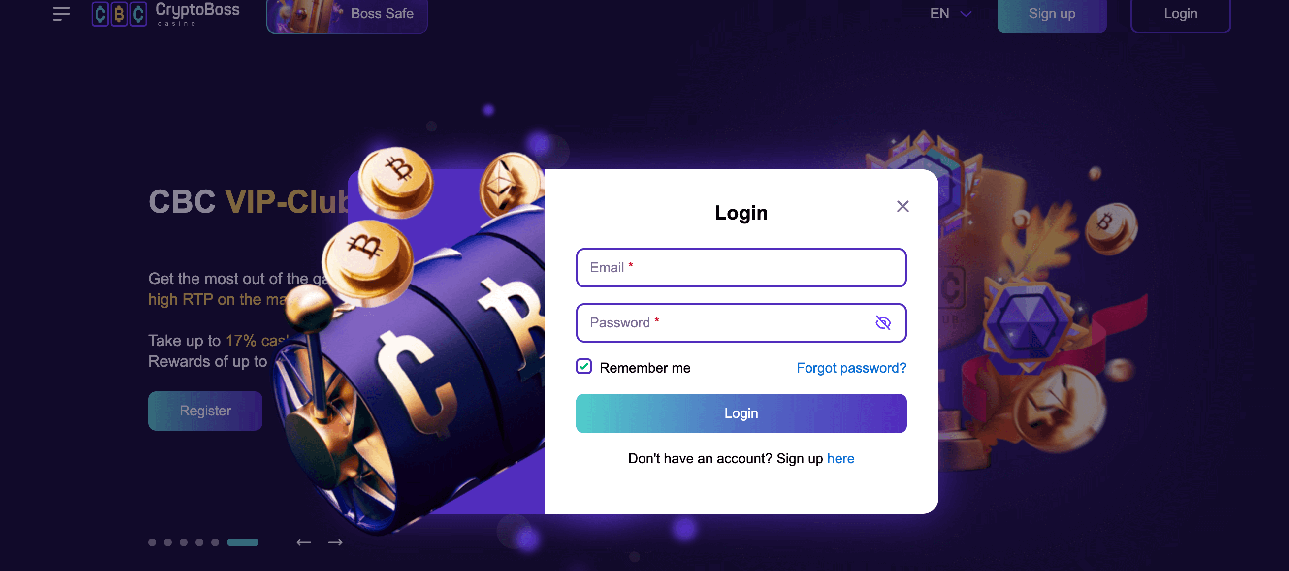 Рабочее зеркало Криптобосс казино